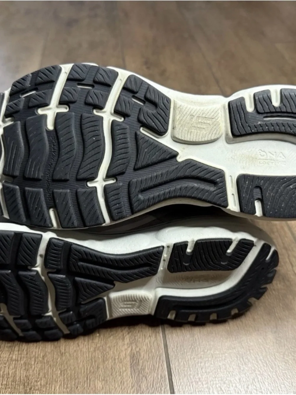 Brooks Ghost 15 Gray - 110393-1D-098 Men’s Sz 9 - NO INSOLES